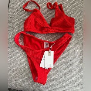 Good American Matching Swimwear NWOT